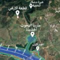 موقع الأرض من قناة اسطنبول المائية