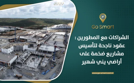 شراكات مع المطورين العقاريين على أراضي يني شهير – إسطنبول